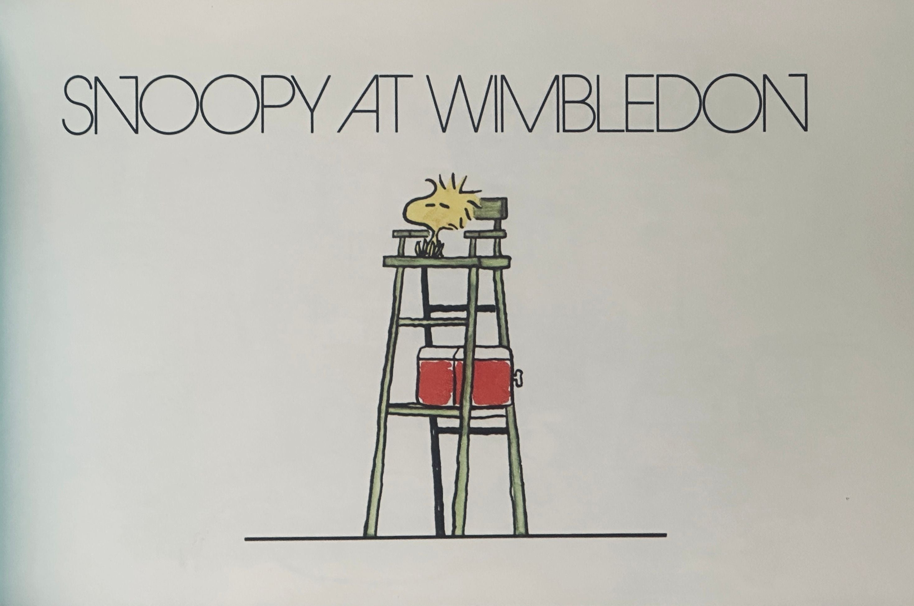 Snoopy's Tennis Book