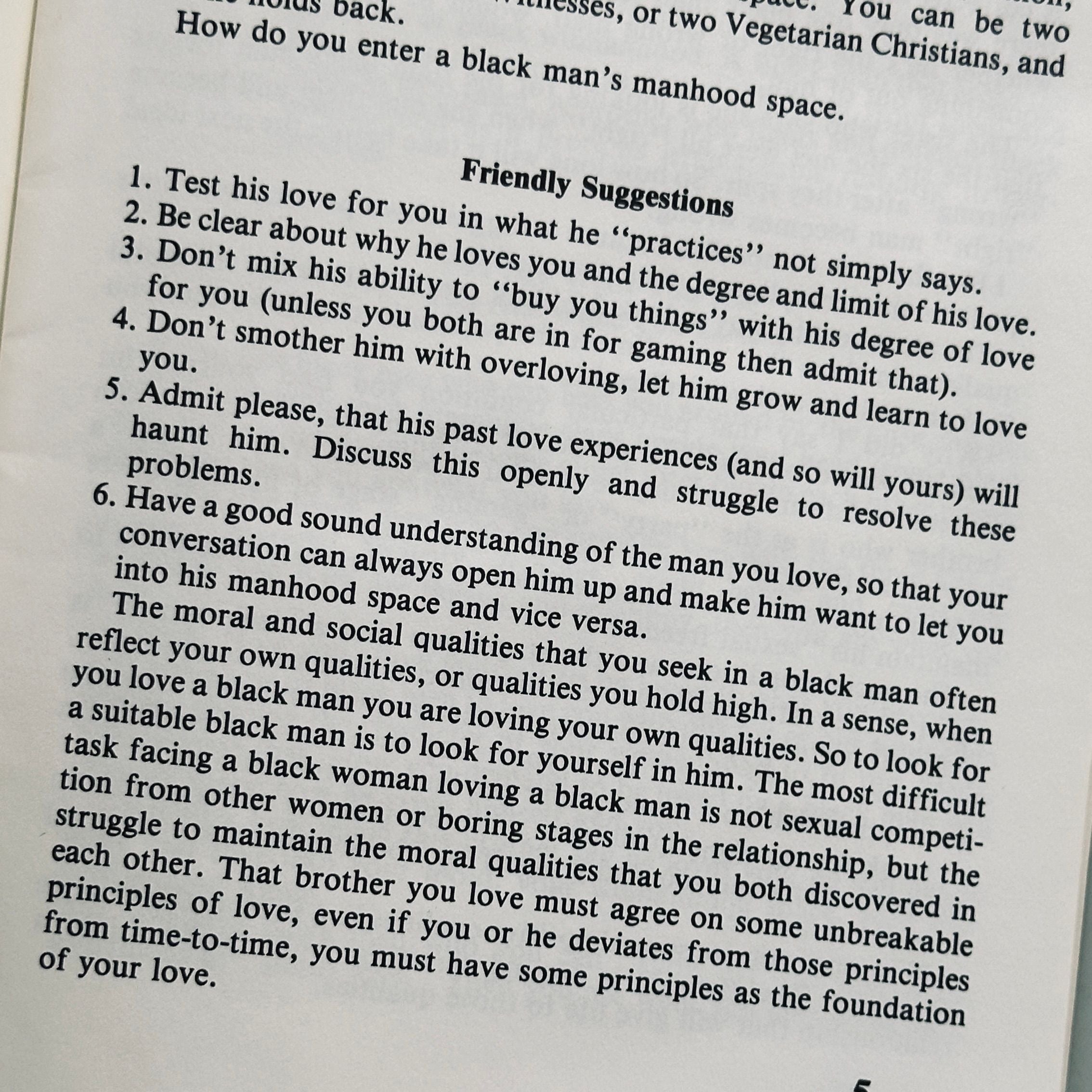 How To Love A Black Woman/Man