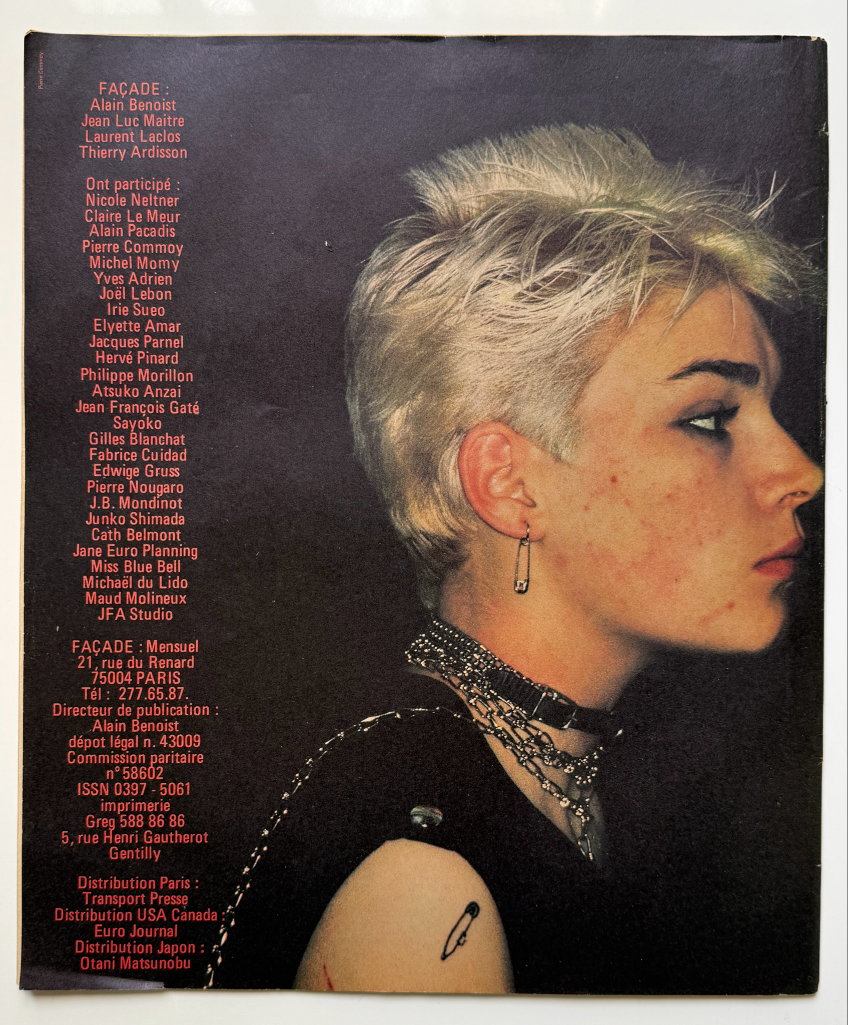Facade No.4 Andy Warhol and Edwige