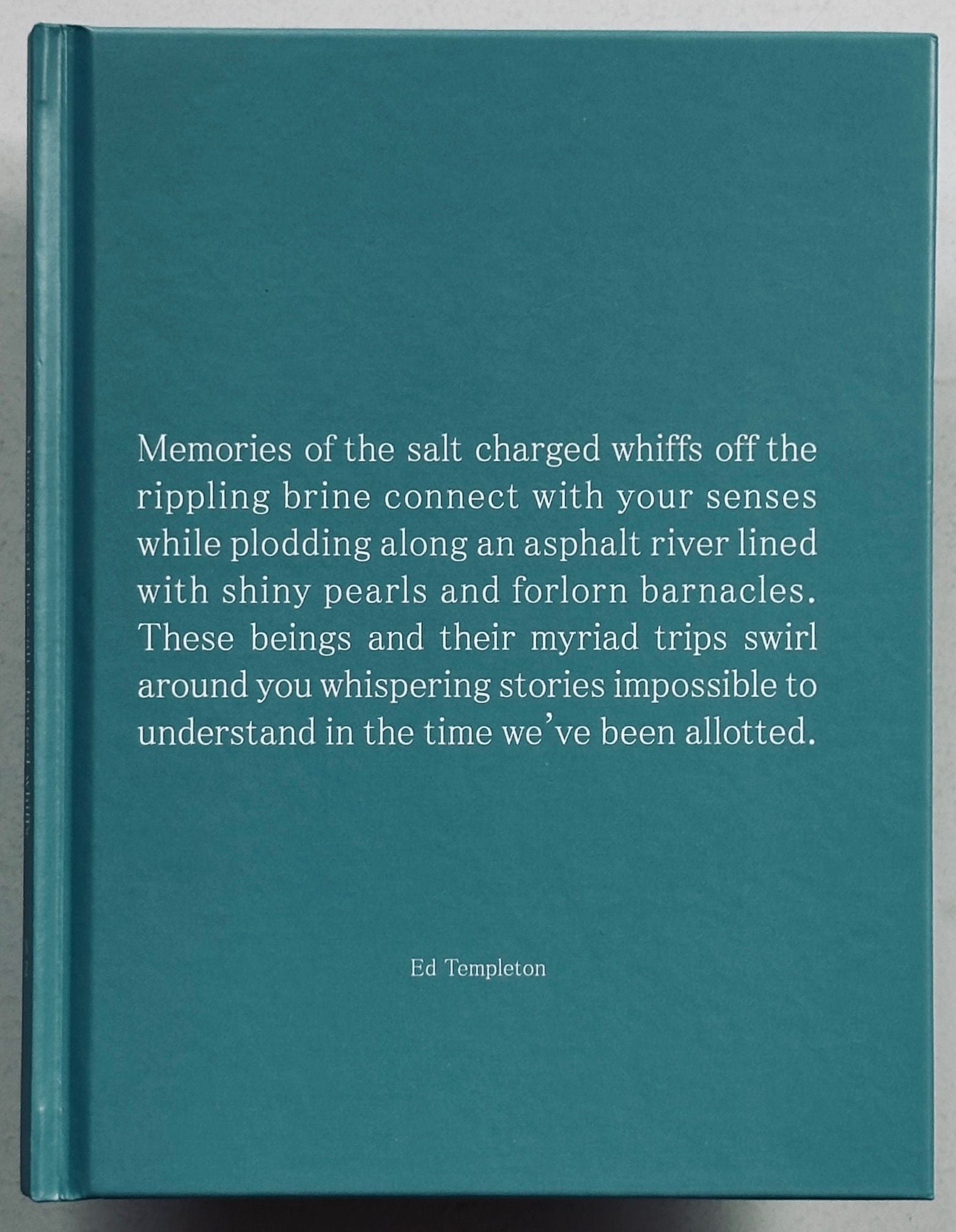 [SIGNED] ED TEMPLETON MEMORIES OF THE SALT CHARGED WHIFFS