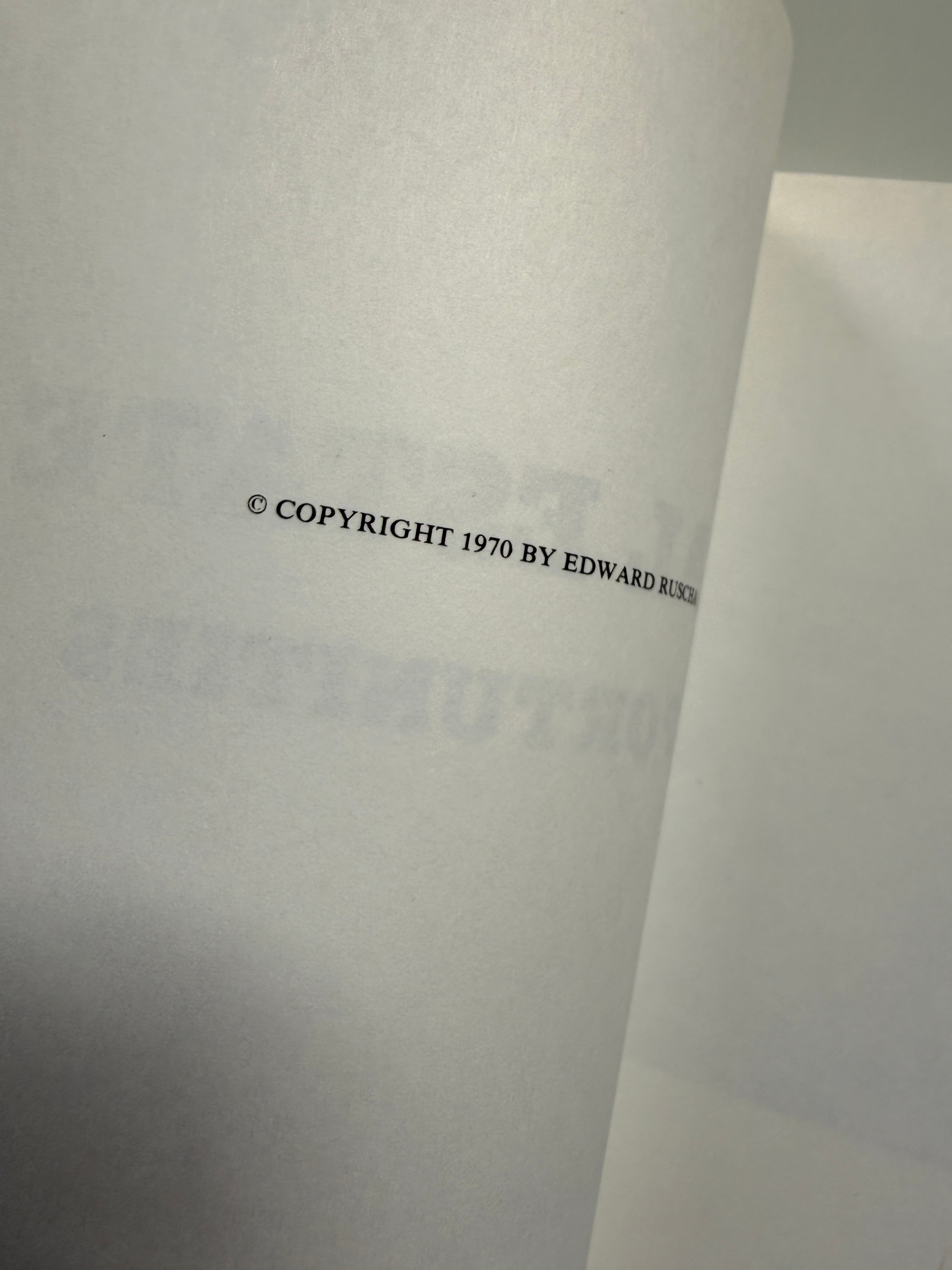 Ed Ruscha Real Estate Opportunities