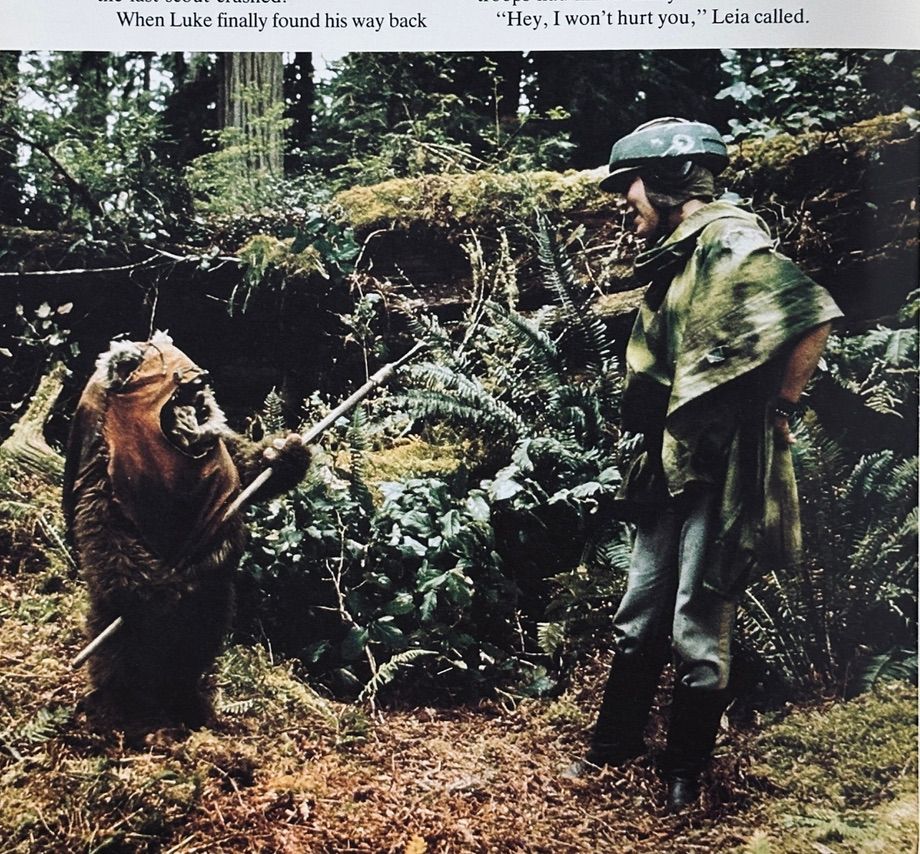 Star Wars Return Of The Jedi Story Book