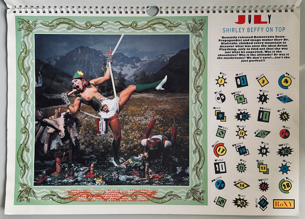 Roxy Pinups calendar