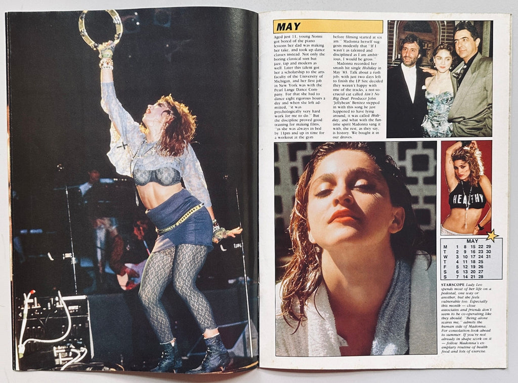 Madonna Calendar Magazine