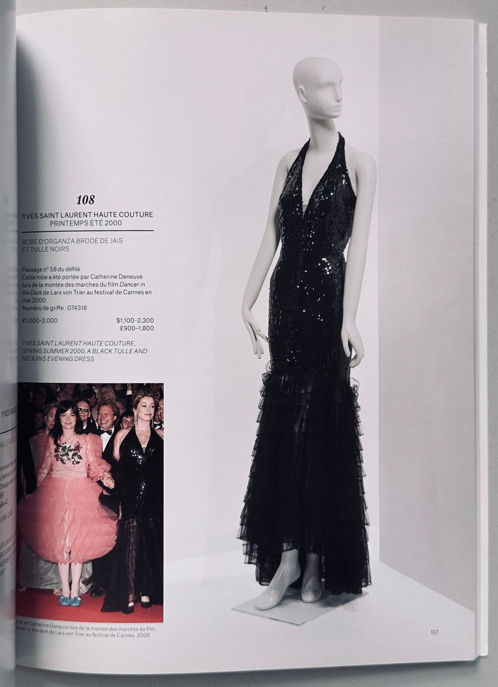 Catherine Deneuve & YSL Christies