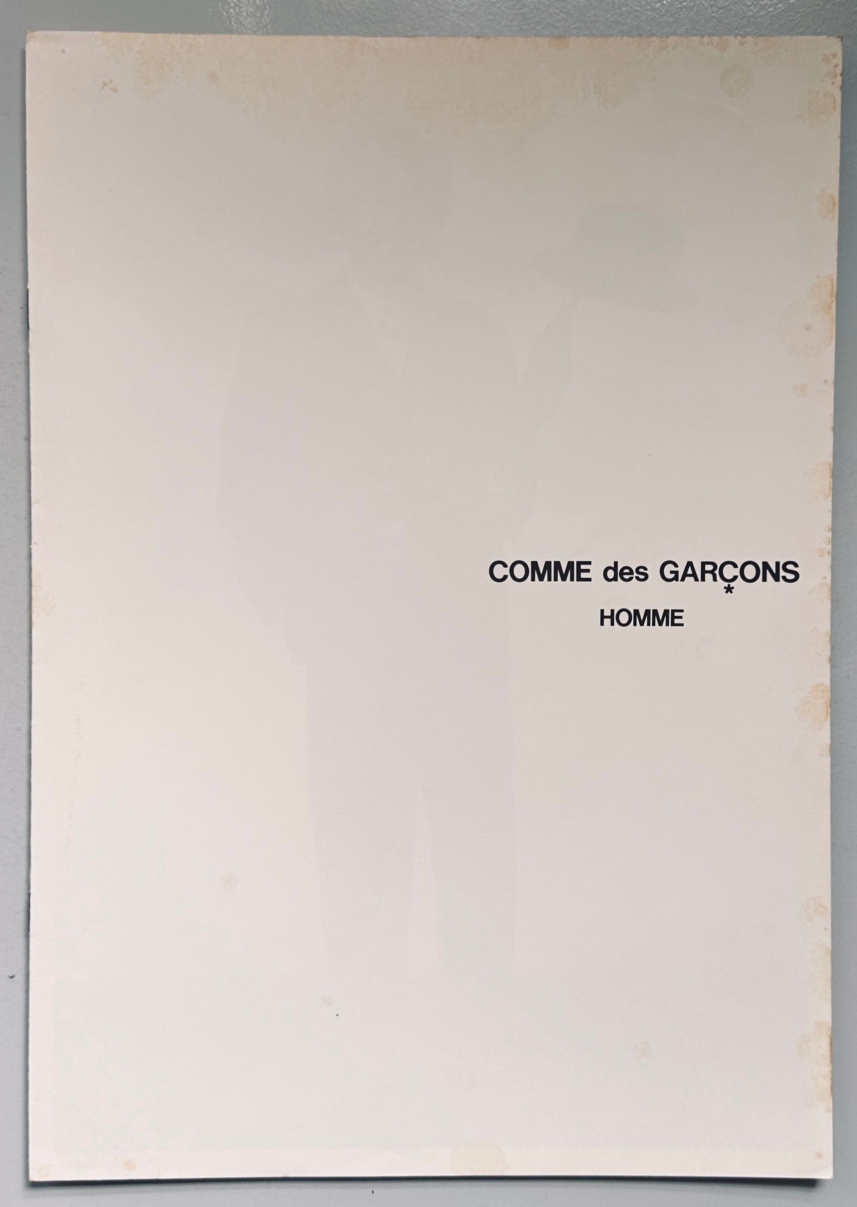 COMME des GARÇONS Homme 1985 No.21
