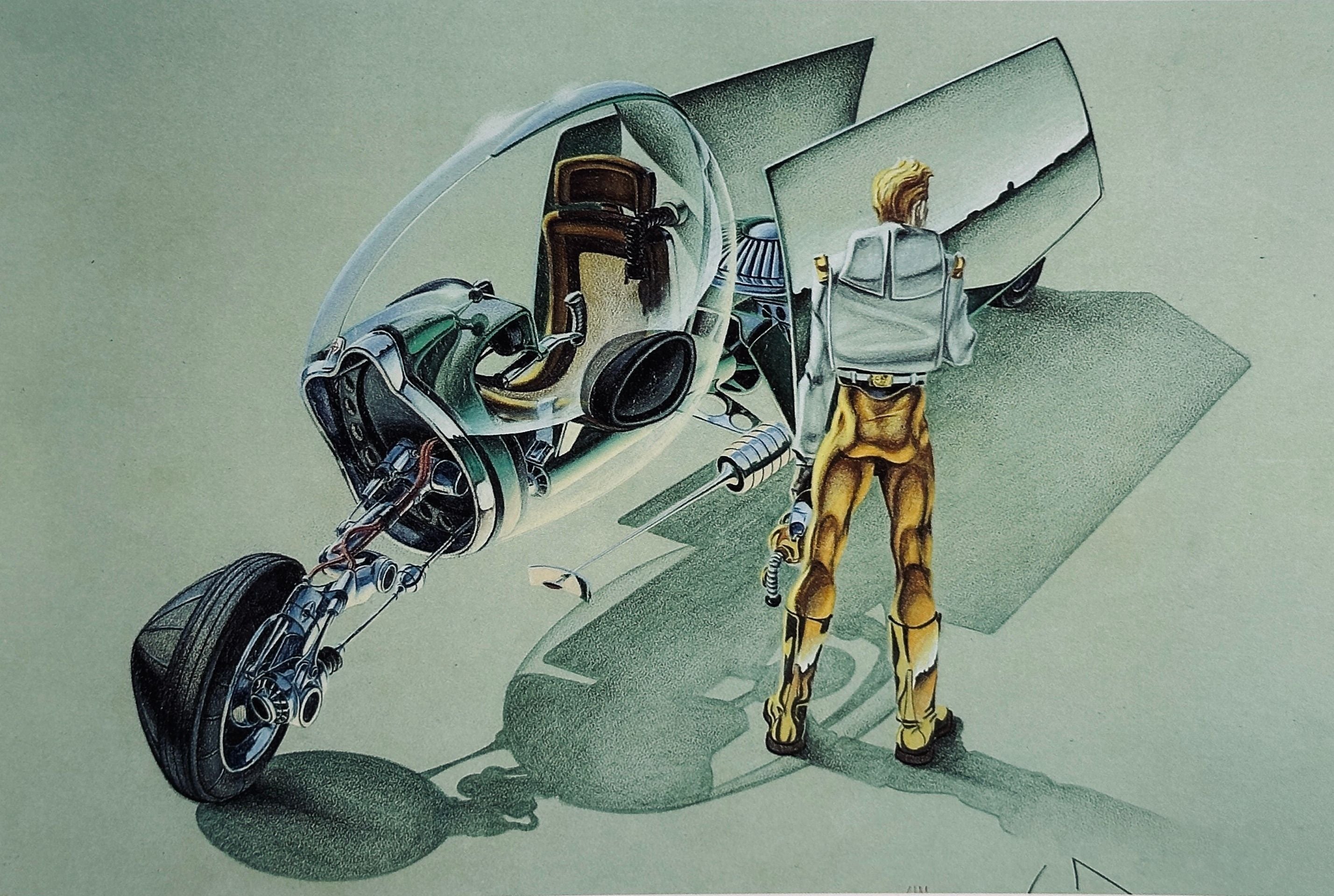 Syd Mead Sentinel II