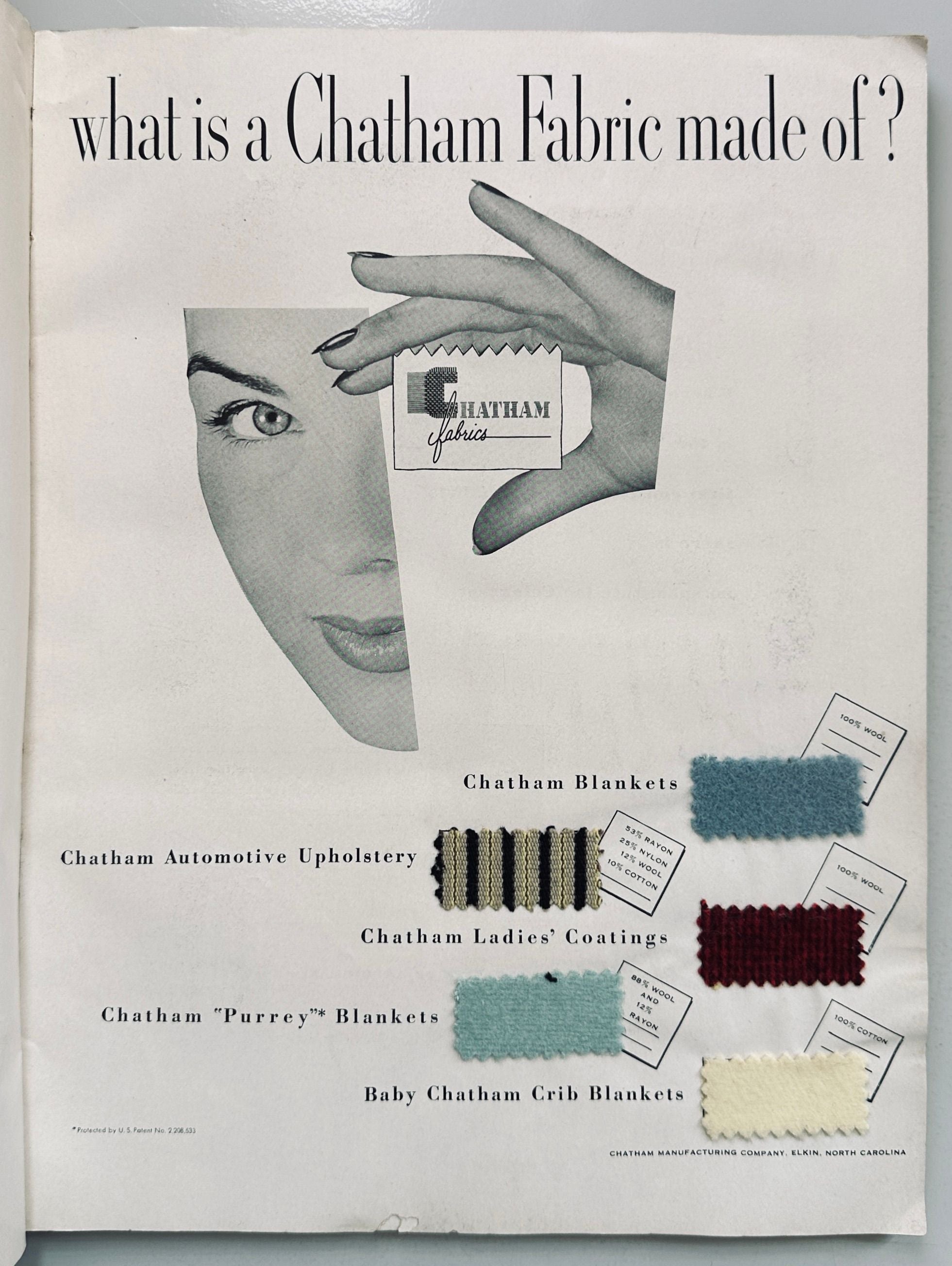 American Fabrics summer 1952