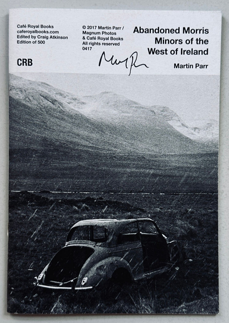 [SIGNED] MARTIN PARR ABANDONED MORRIS MINORS