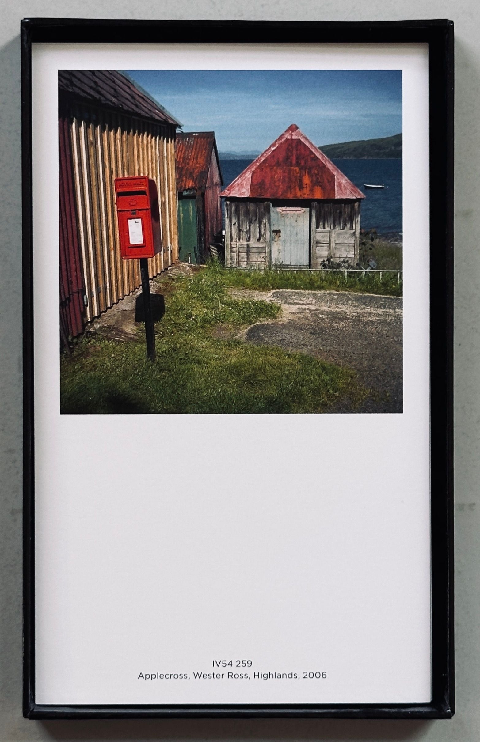 [SIGNED] MARTIN PARR REMOTE SCOTTISH POSTBOXES