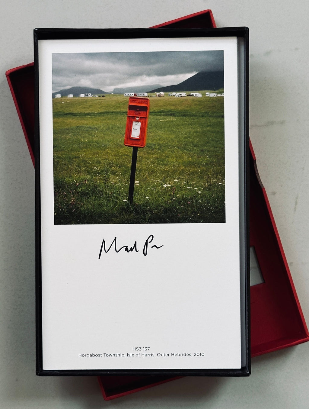 [SIGNED] MARTIN PARR REMOTE SCOTTISH POSTBOXES