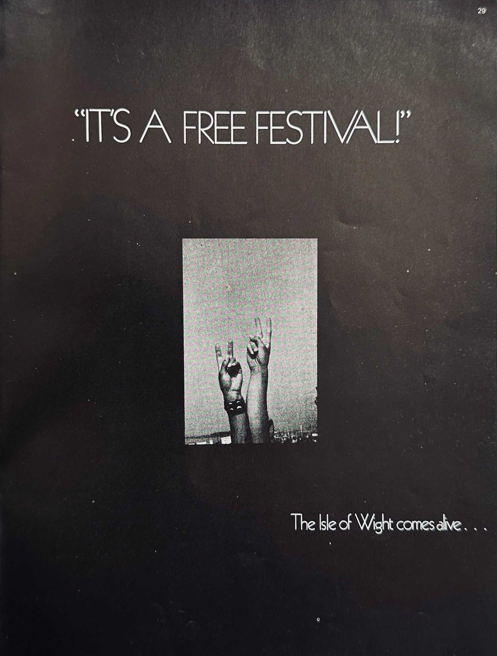 Isle of Wight 1970 with prints