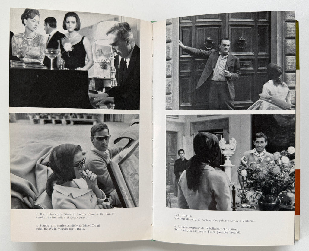 Visconti Vaghe Stelle Dell'Orsa Illustrated Screenplay