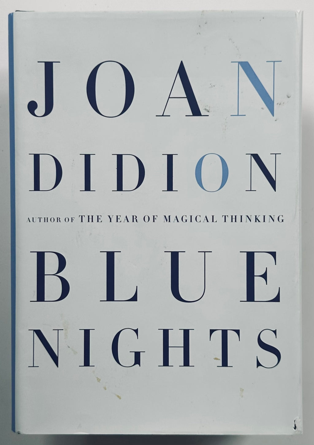 [SIGNED] JOAN DIDION BLUE NIGHTS