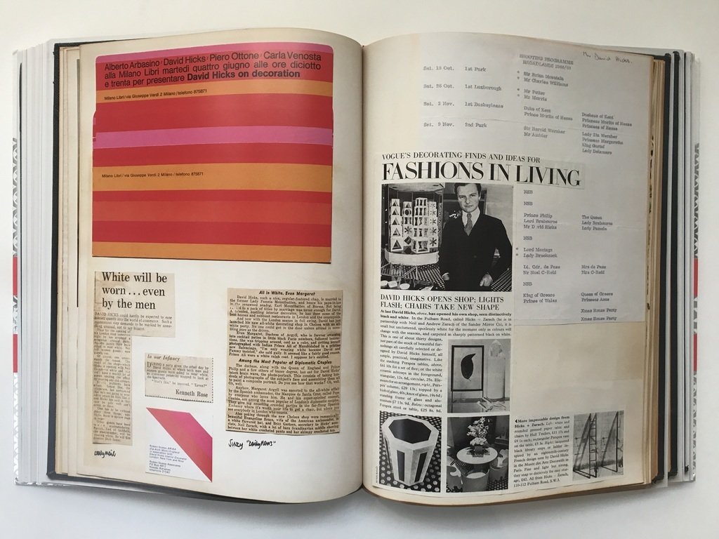 David Hicks Scrapbooks