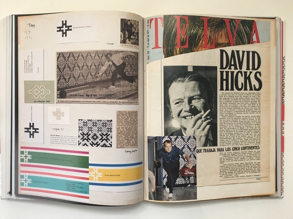 David Hicks Scrapbooks