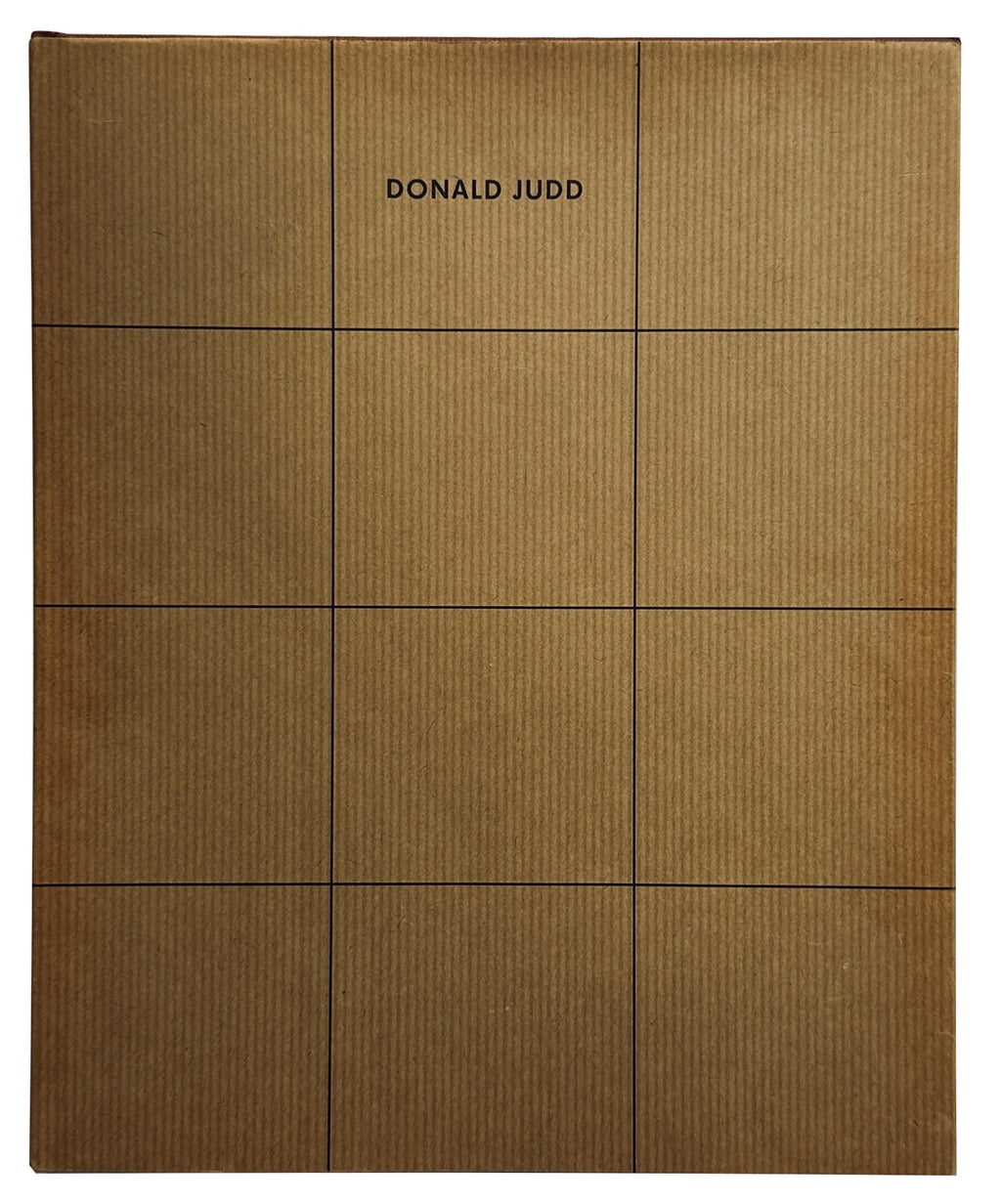 Donald Judd Furniture Retrospective