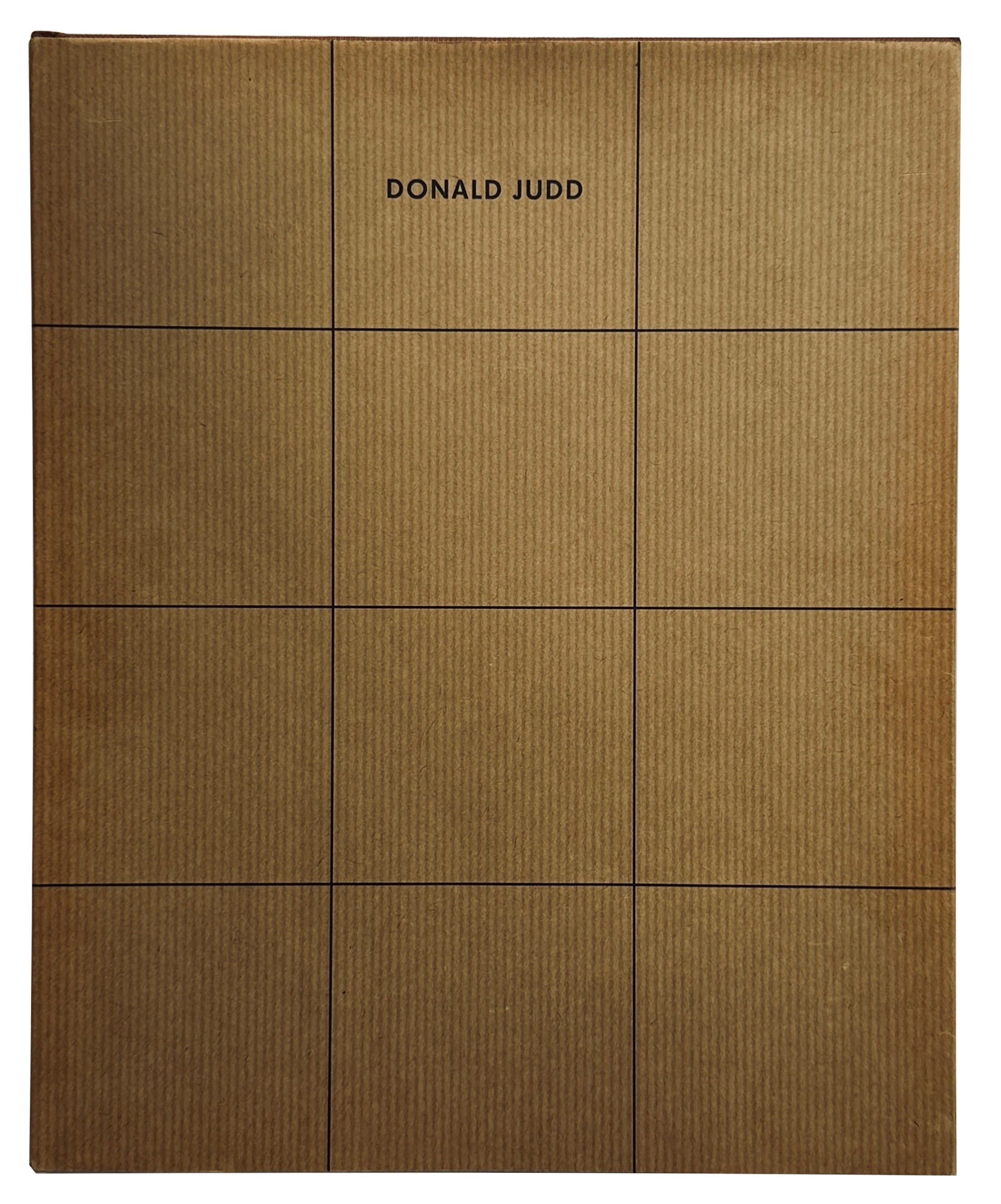 Donald Judd Furniture Retrospective