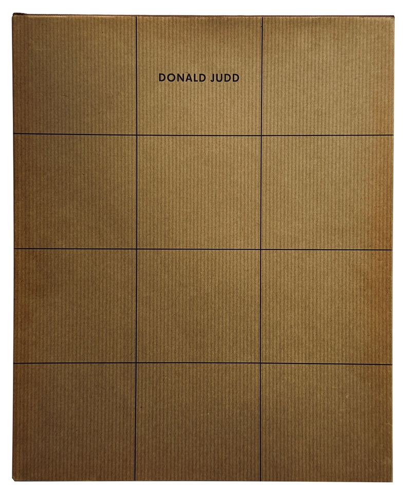 Donald Judd Furniture Retrospective