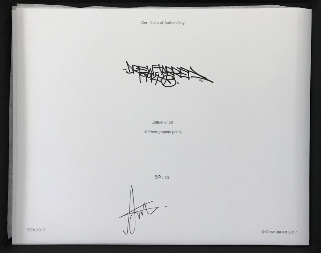 [SIGNED] DREW JARRETT 1994 PRINT BOX