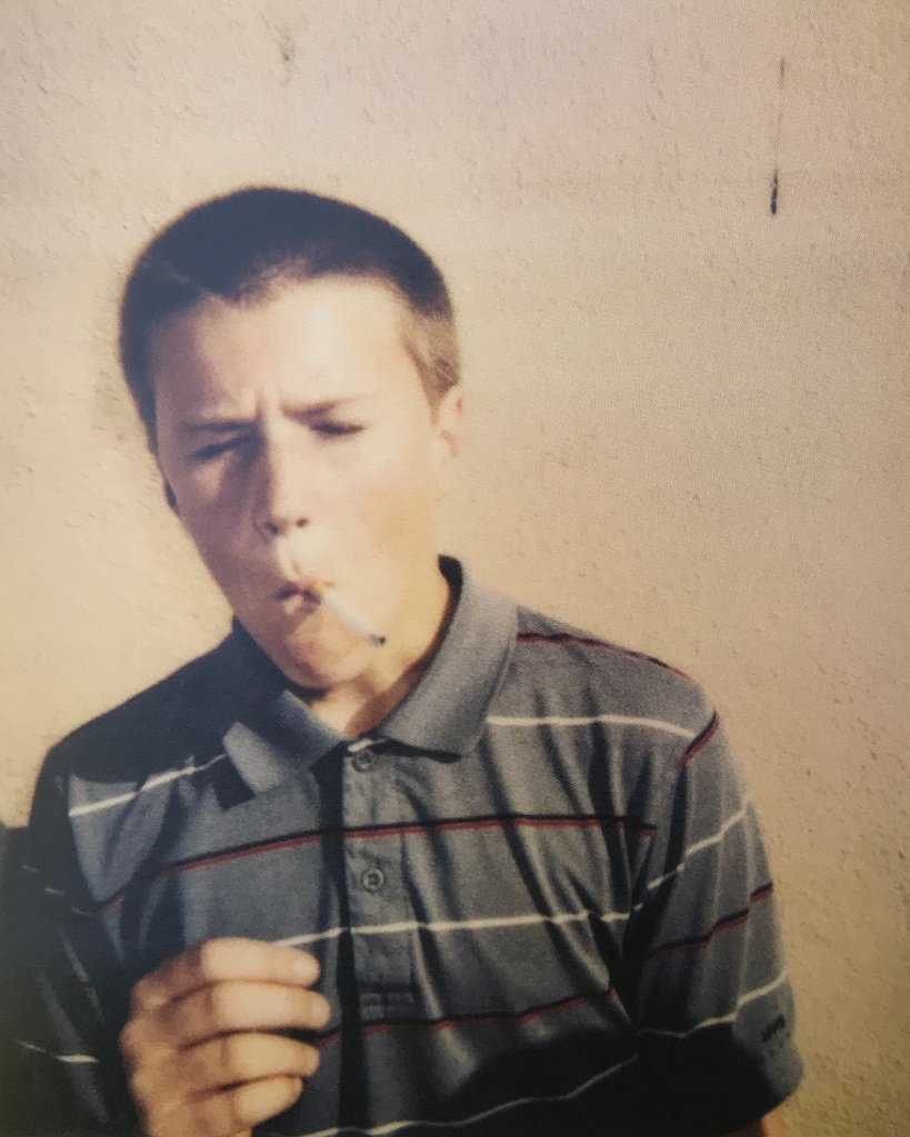 [SIGNED] ED TEMPLETON TEENAGE SMOKERS