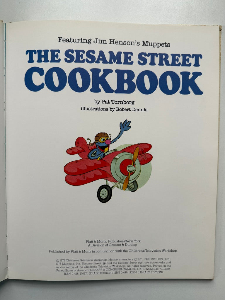The Sesame Street Cookbook