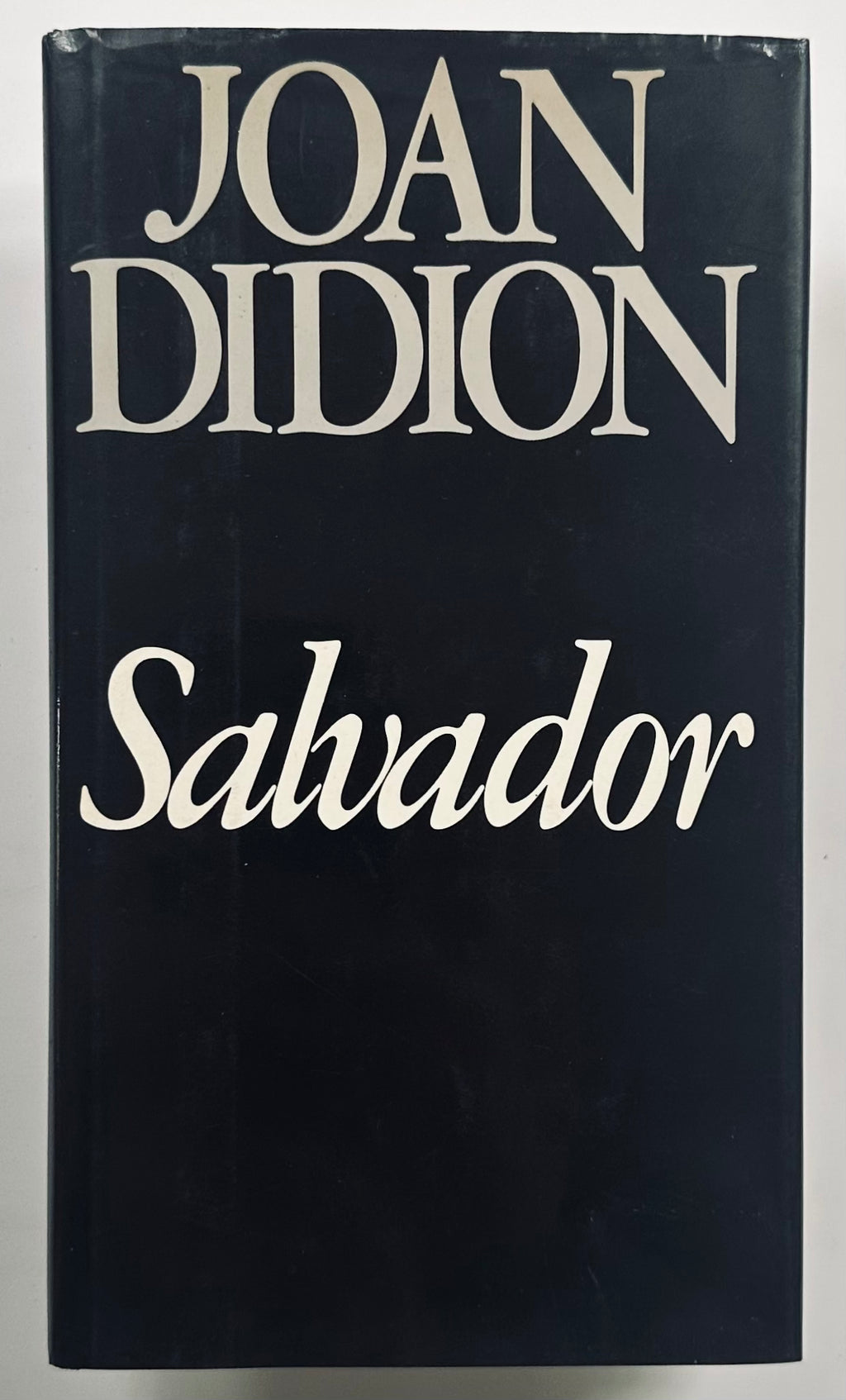 [SIGNED] JOAN DIDION SALVADOR