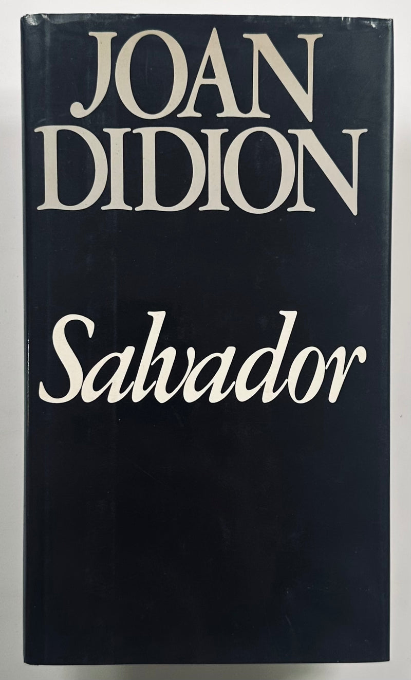 [SIGNED] JOAN DIDION SALVADOR