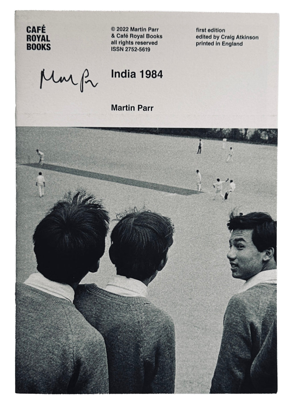 [SIGNED] MARTIN PARR INDIA 1984