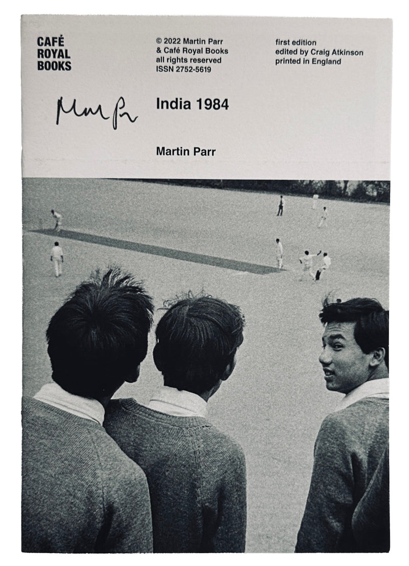 [SIGNED] MARTIN PARR INDIA 1984