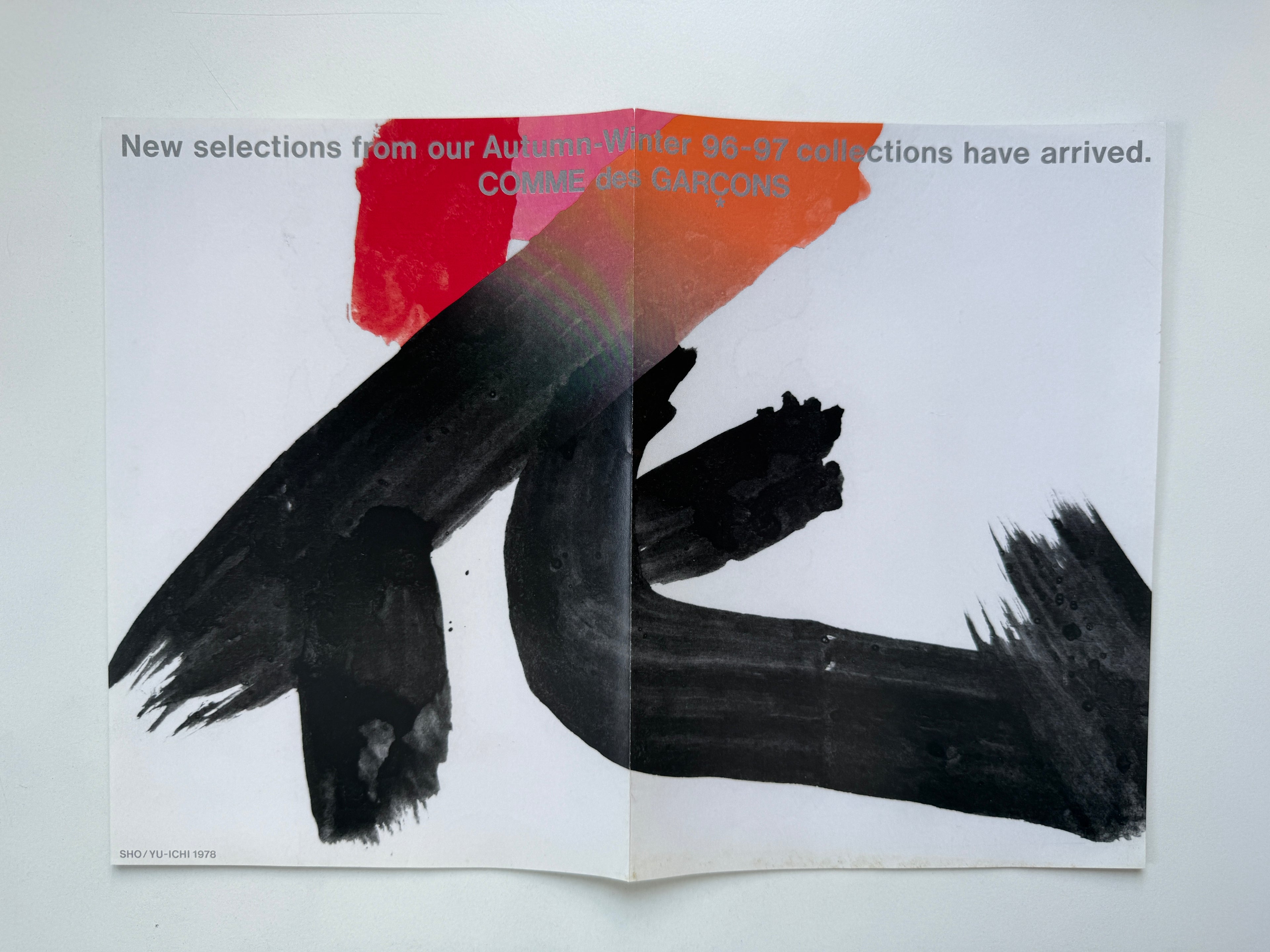 Comme des Garçons 90s Folding Materials