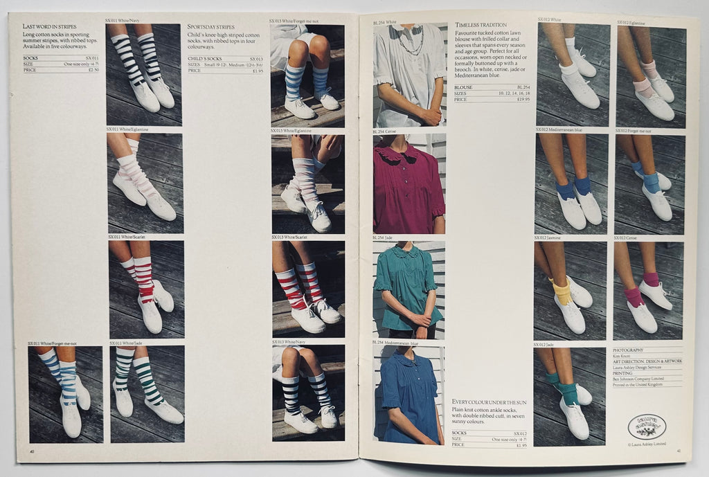 Laura Ashley Catalogues 1983-1986