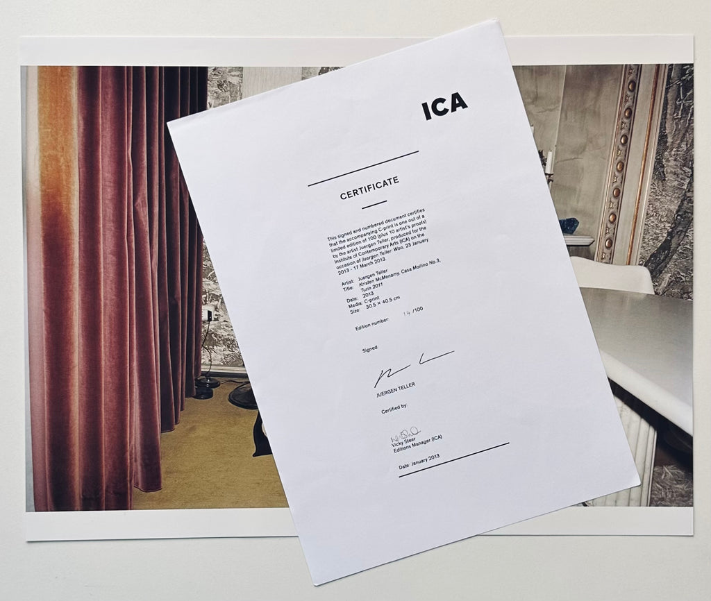 Juergen Teller ICA Limited C-Print