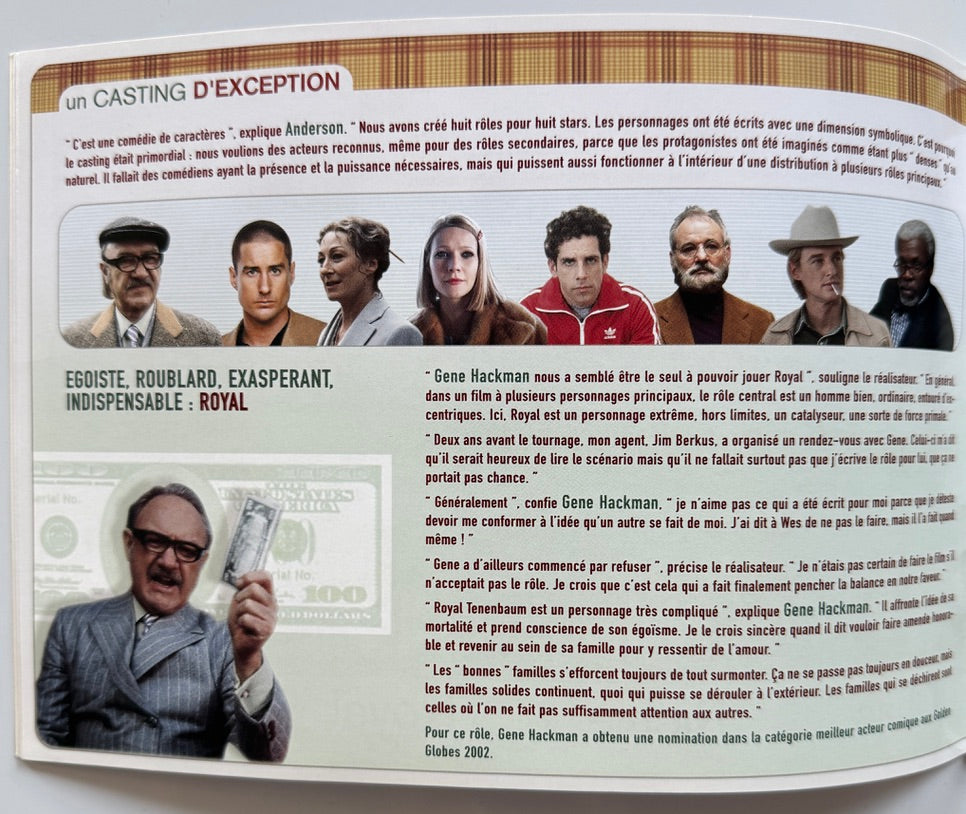 Royal Tenenbaums Le Famille album