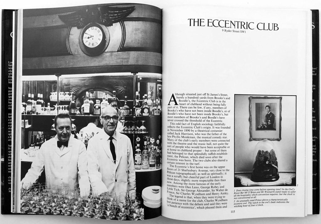 The Gentlemen's Clubs of London