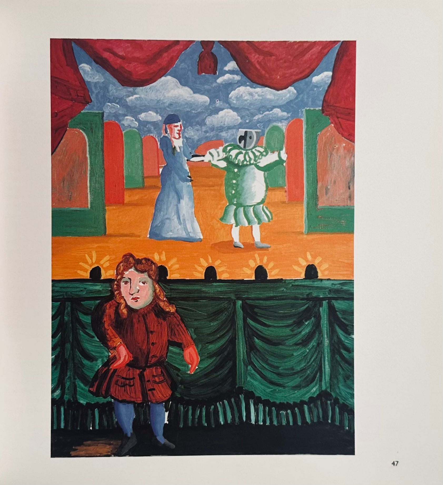 [SIGNED] DAVID HOCKNEY PAINTS THE STAGE