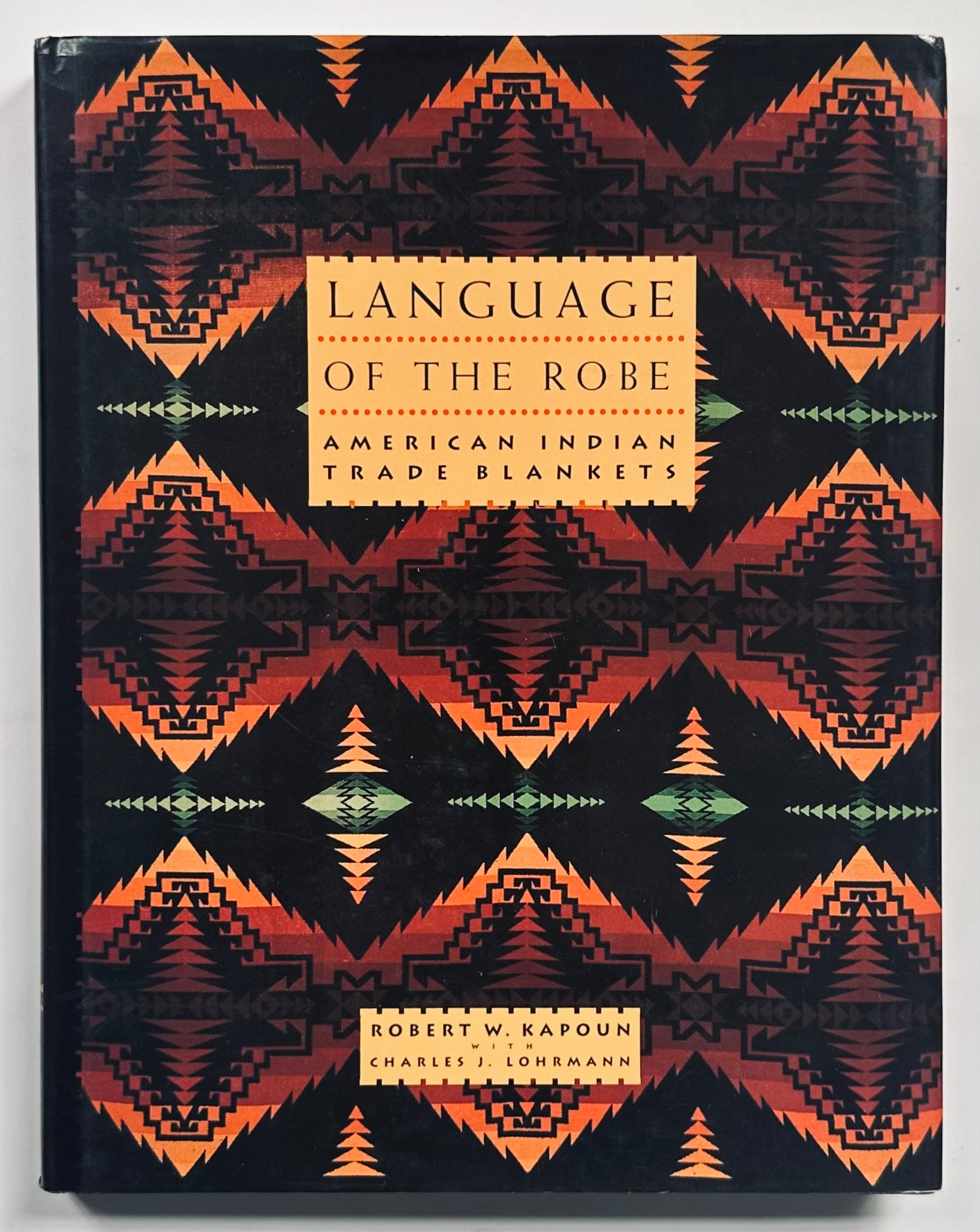 Language of the robe American Indian trade blankets