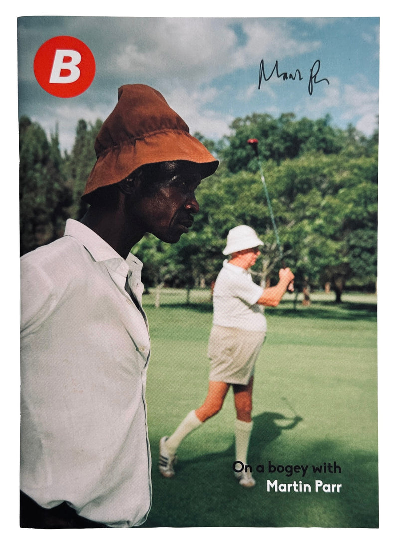 [SIGNED] MARTIN PARR ON A BOGEY WITH