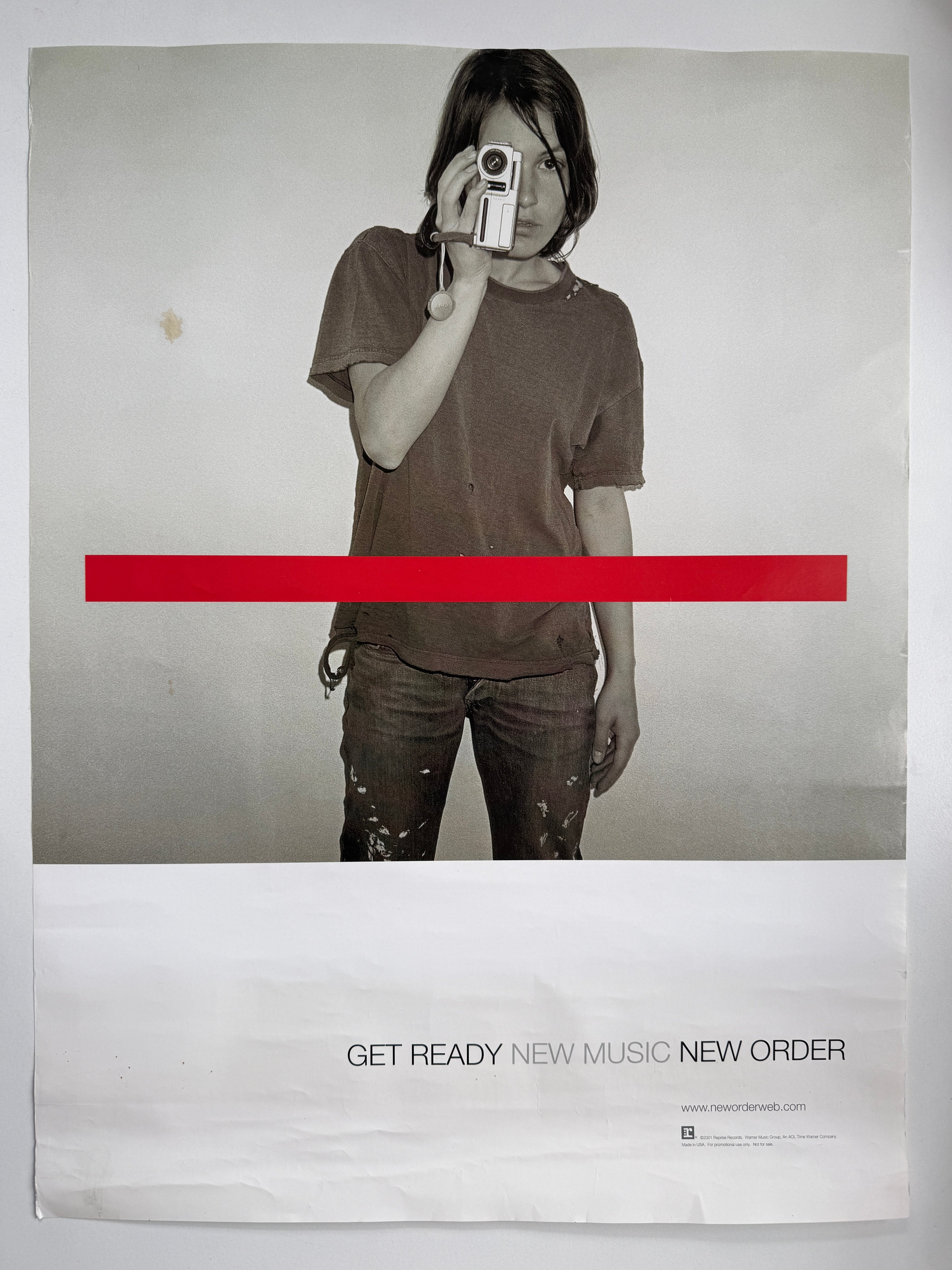New Order Juergen Teller poster
