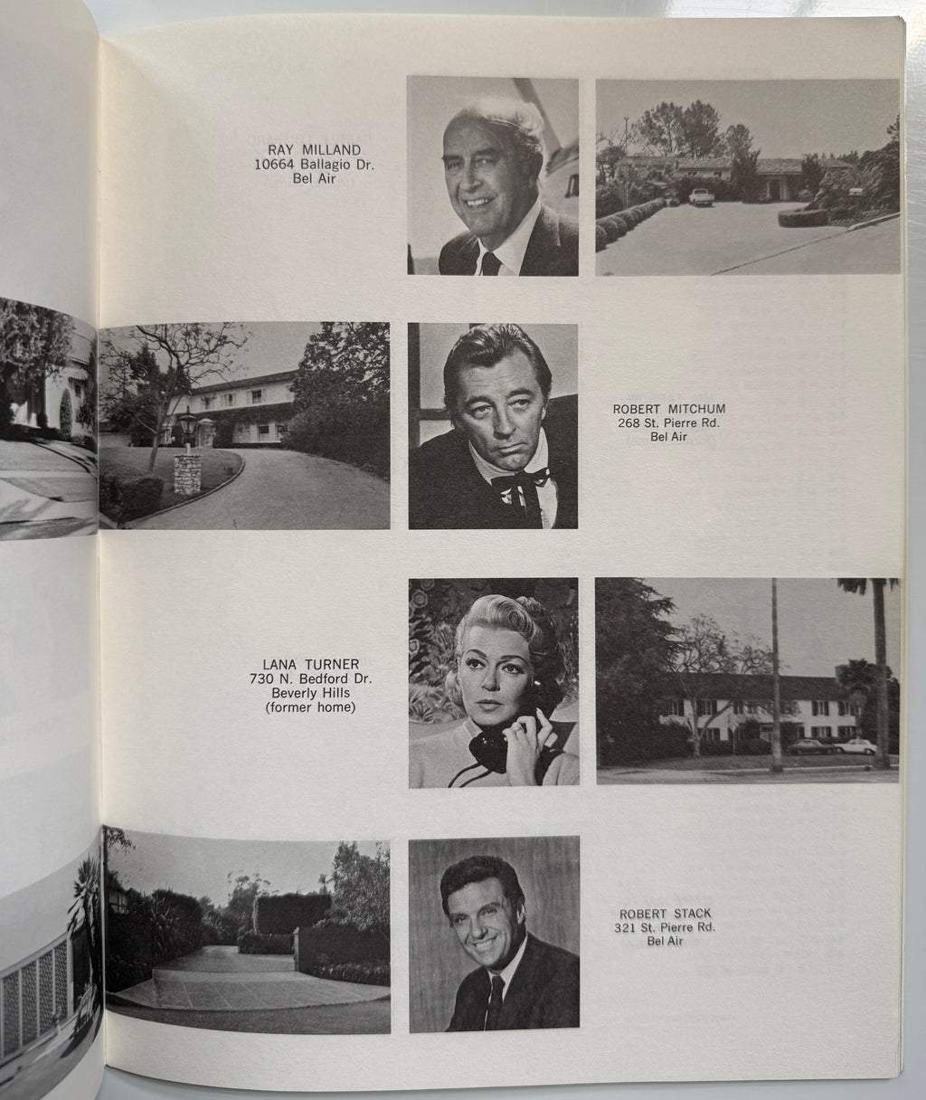 Map & Guide To The Fabulous Homes of the Stars