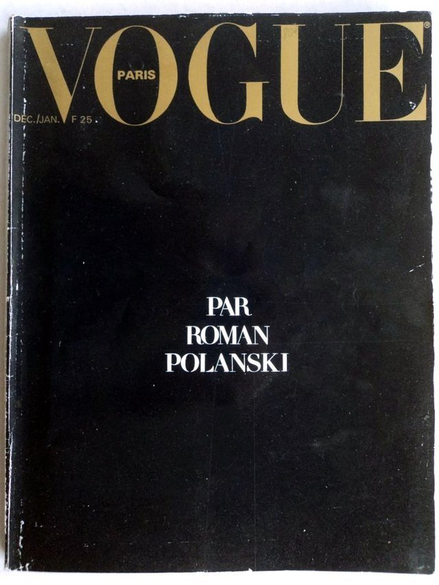 Paris Vogue Par Roman Polanski