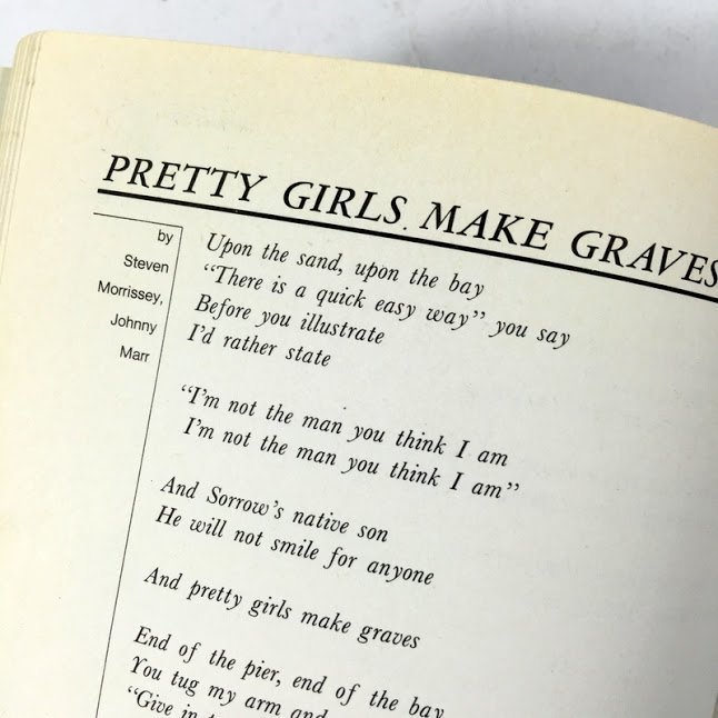 Morrissey Lyrics