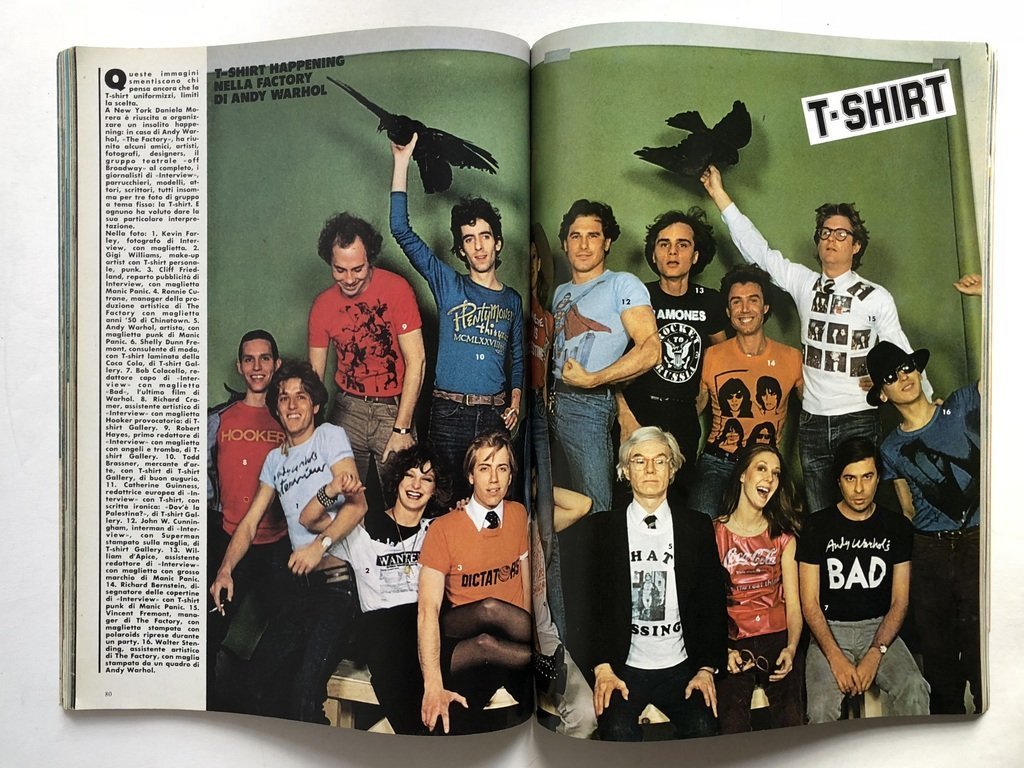 L'Uomo Vogue 1978 T-shirt Special