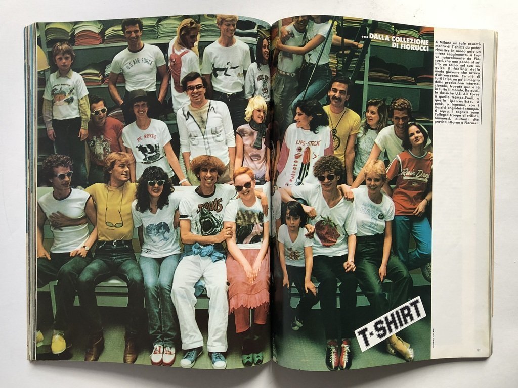 L'Uomo Vogue 1978 T-shirt Special