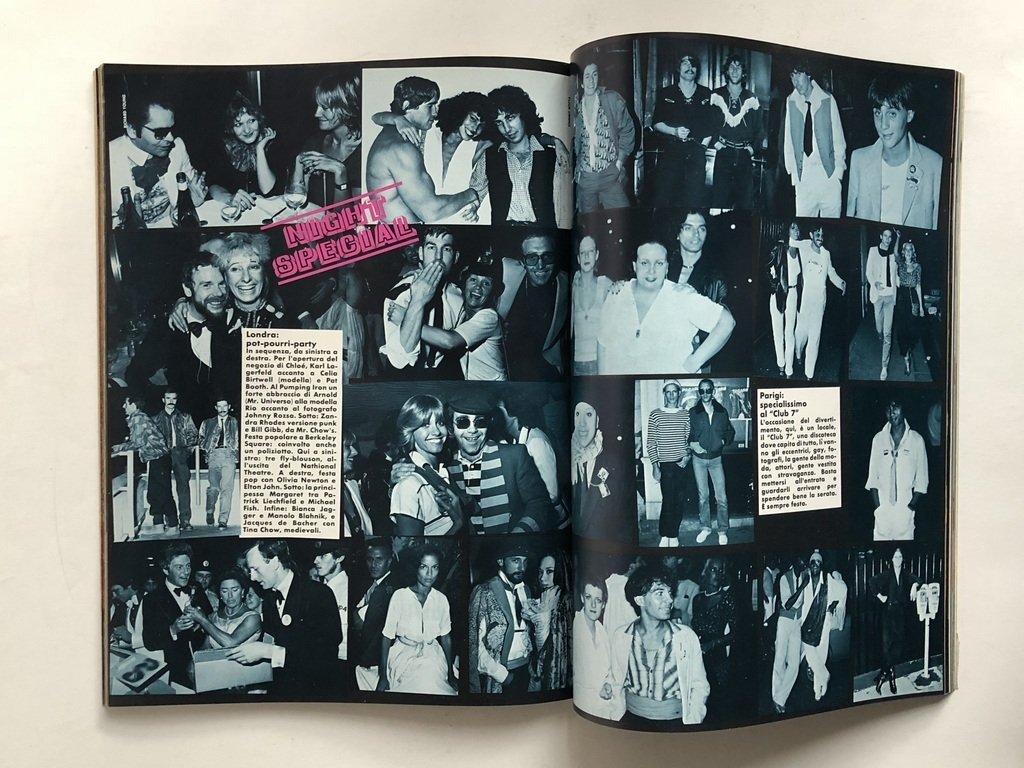 L'Uomo Vogue 1978 NIGHT Special