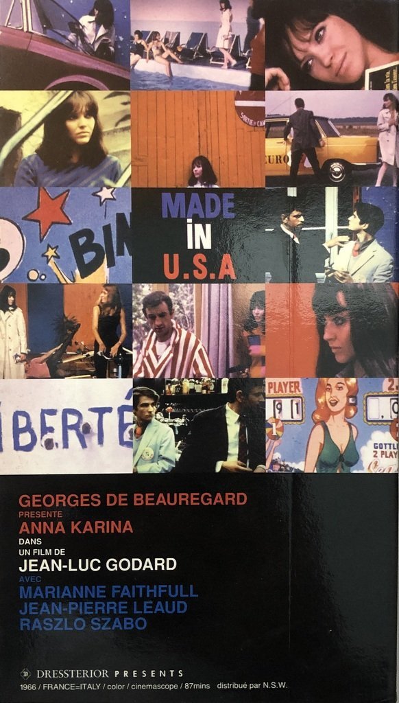 Jean Luc Godard Made In USA