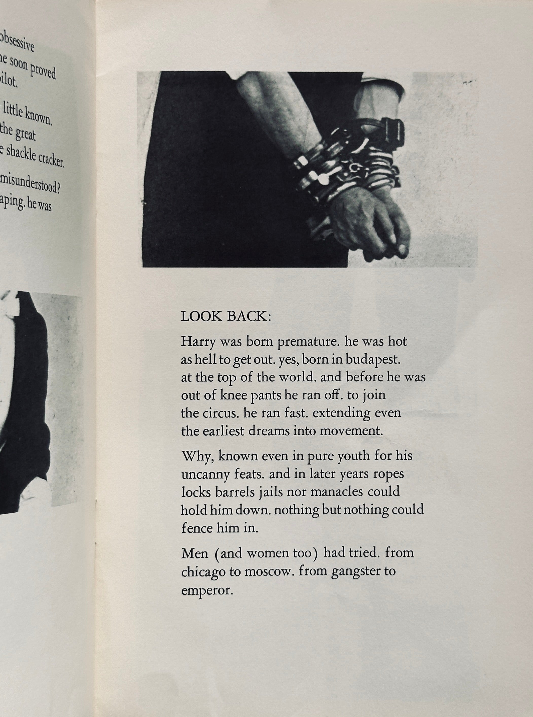 Patti Smith Ha! Ha! Houdini!