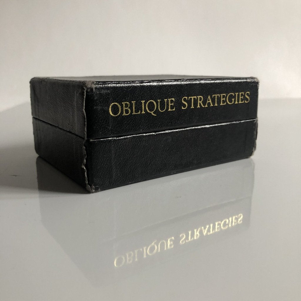 Oblique Strategies Brian Eno Peter Schmidt