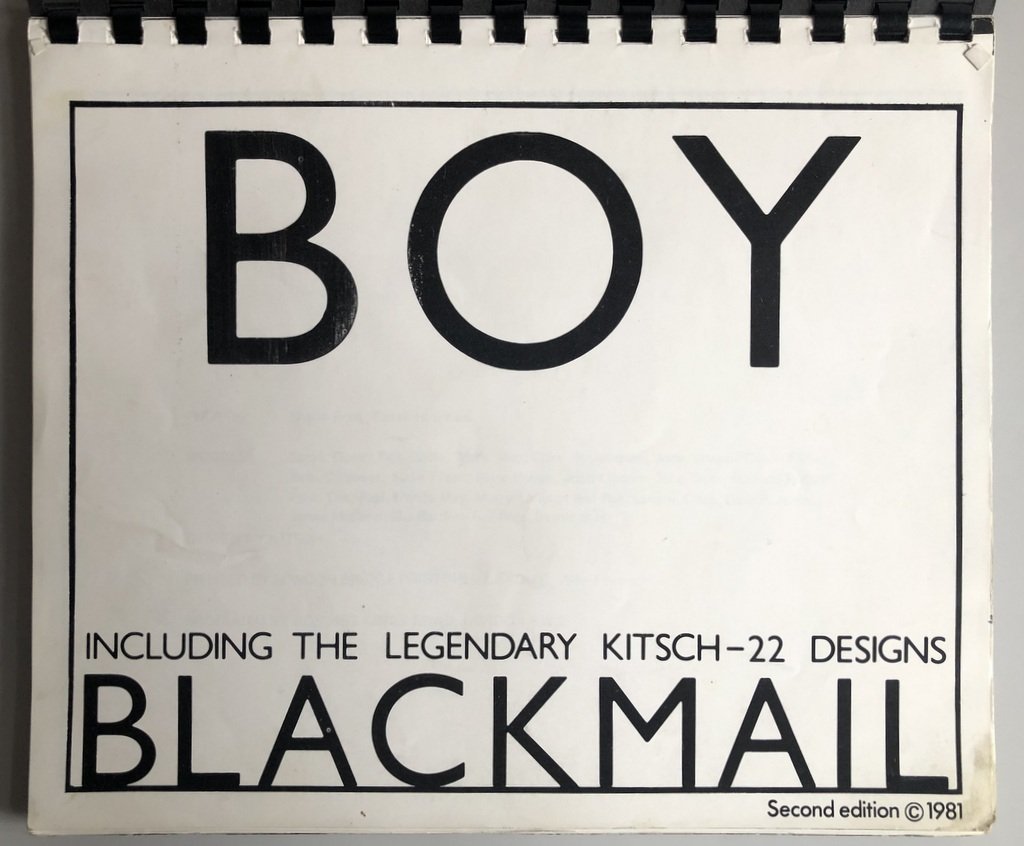 Boy Blackmail 1981