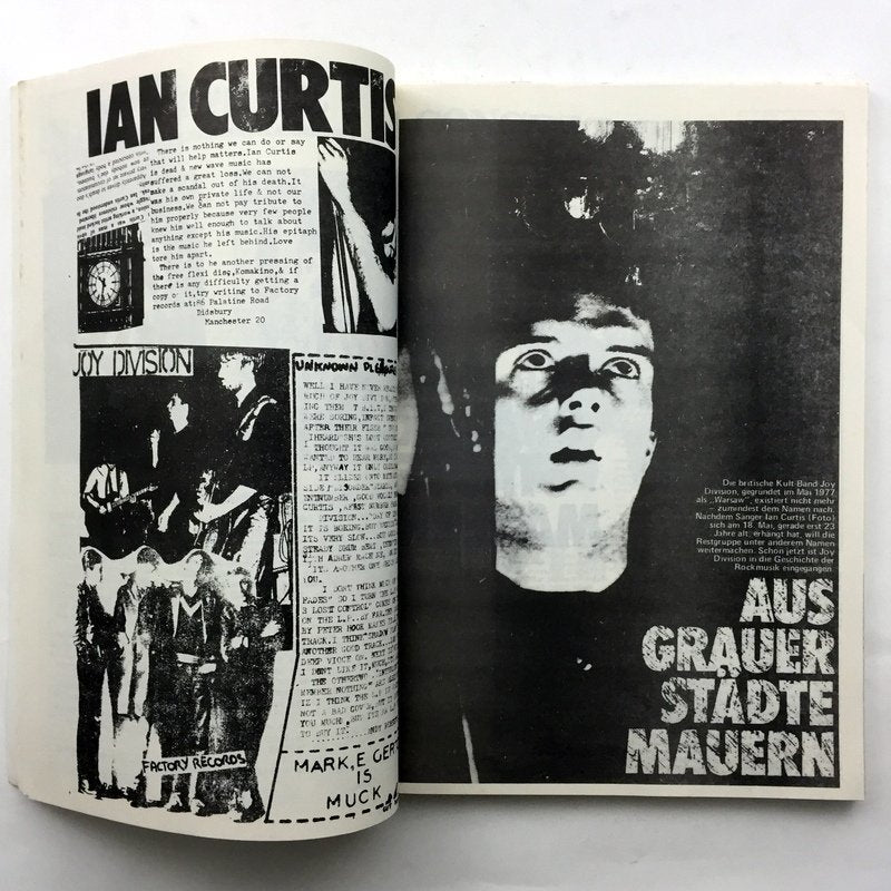 Joy Division and New Order A History In Cuttings